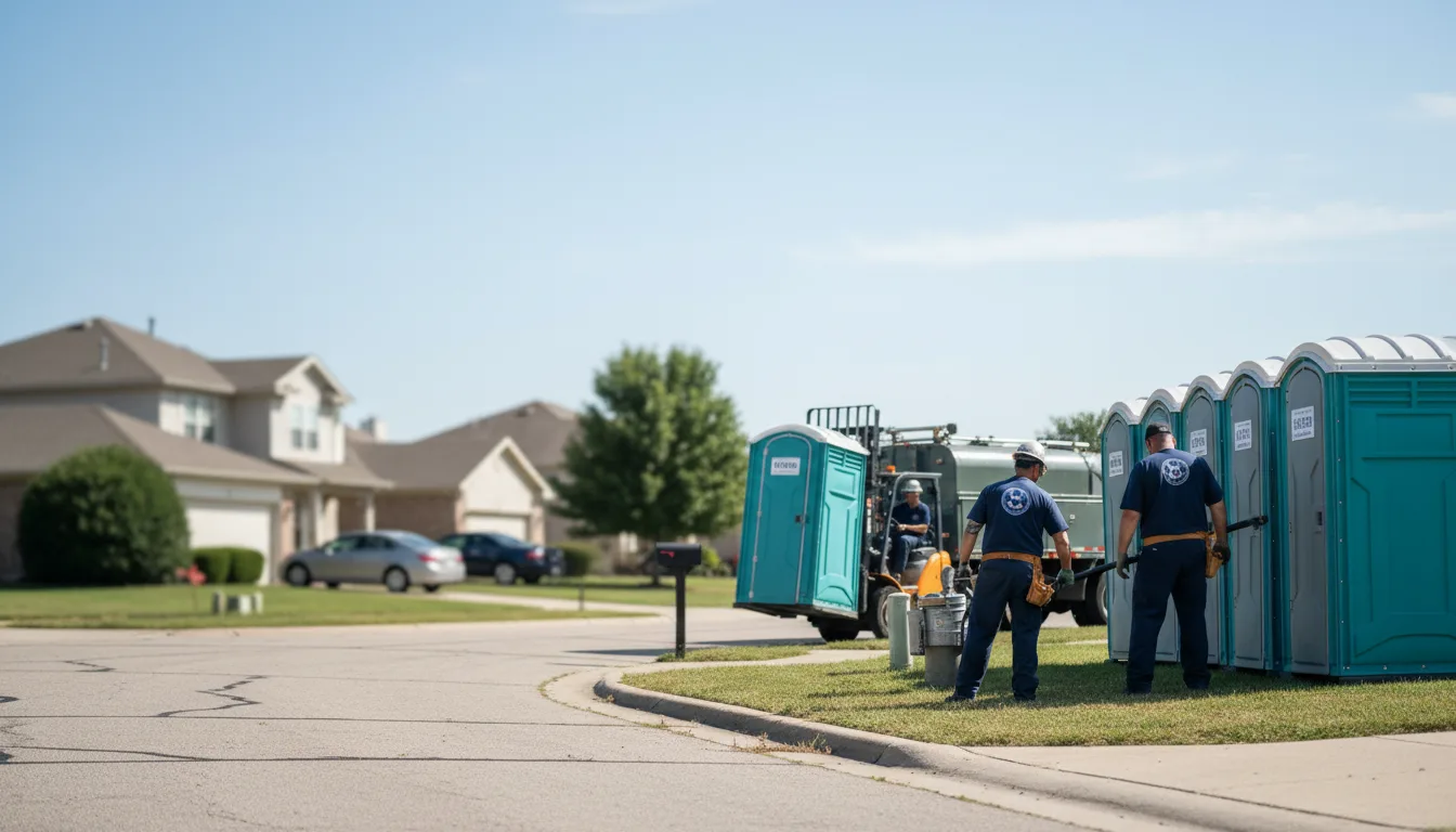 Porta Potty Rental in Pampa, TX near me